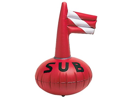Boya de señalización para buzos, hinchable Boya de señalización para buzos, hinchable