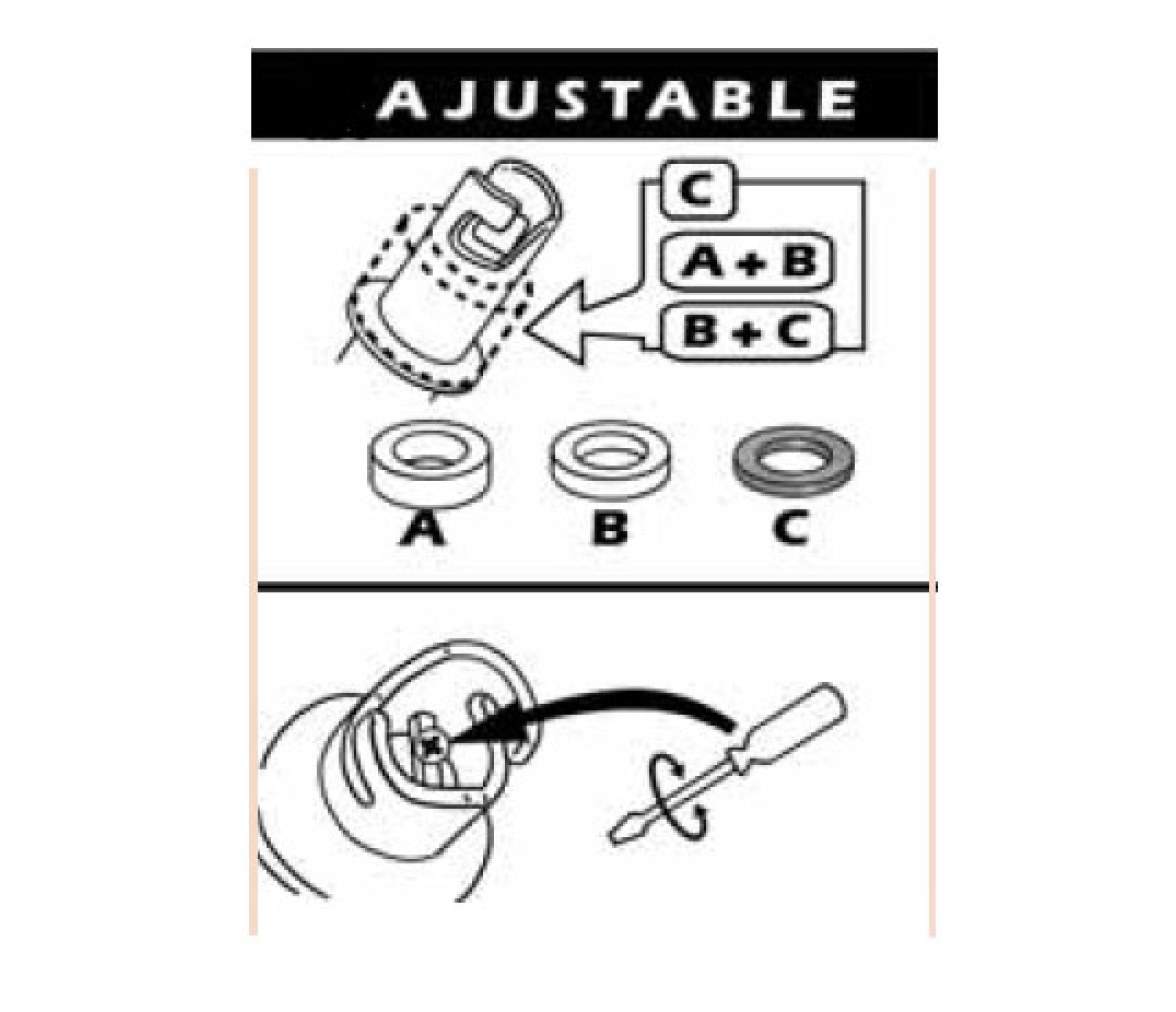 Adaptador Valvula para Inflar Neumaticas y SUP