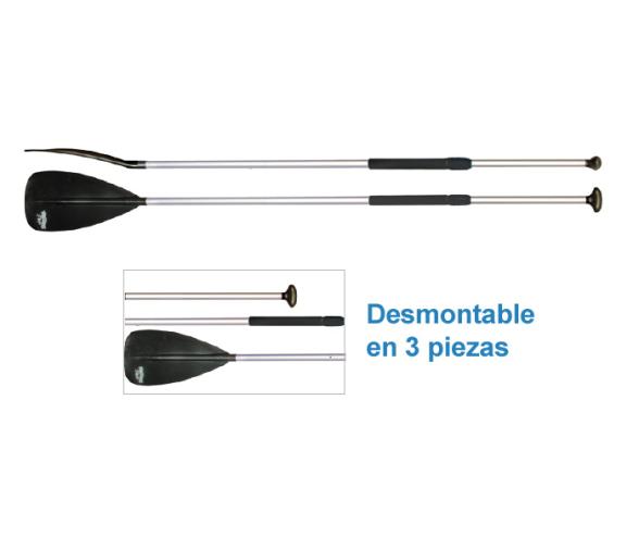 Bravo Remo Telescopico Aluminio Stand Up 170-215 cm con Agarre de Espuma