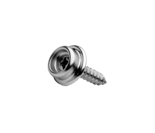 Broche Macho con Tornillo en Acero Inox