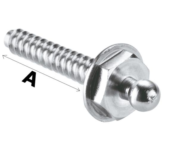 LOXX Broche Macho 10 mm Inox