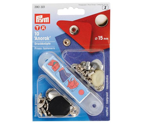 Prym Broches en Pack Laton Cromado