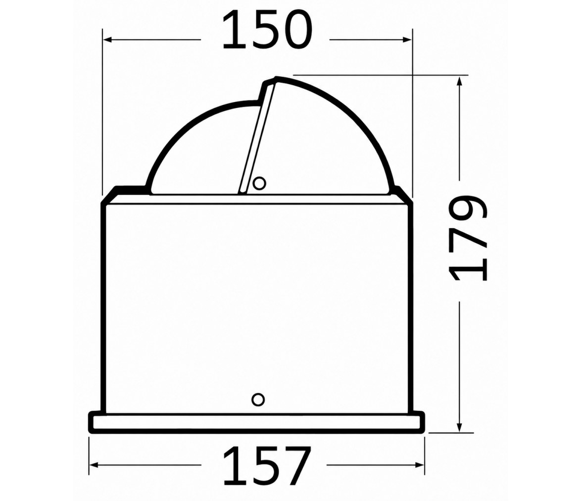 Brújula de 4" Riviera BU4