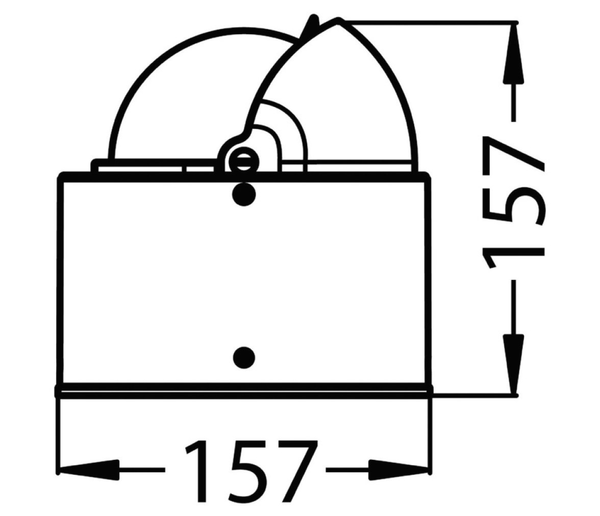 Brújula RIVIERA 4" + funda telescópica