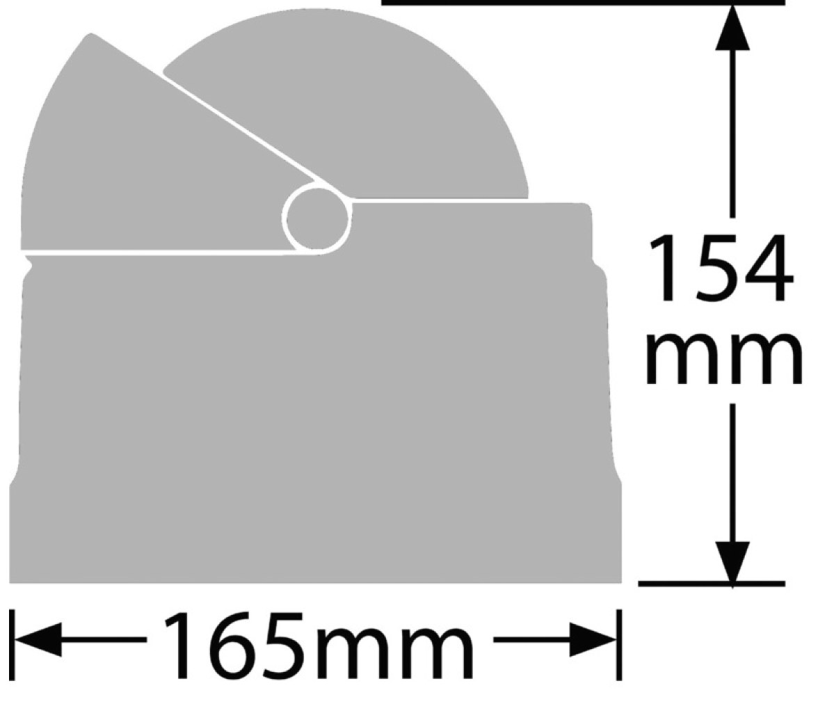Brújulas RITCHIE Wheelmark de 4'' 1/2 (114 mm)