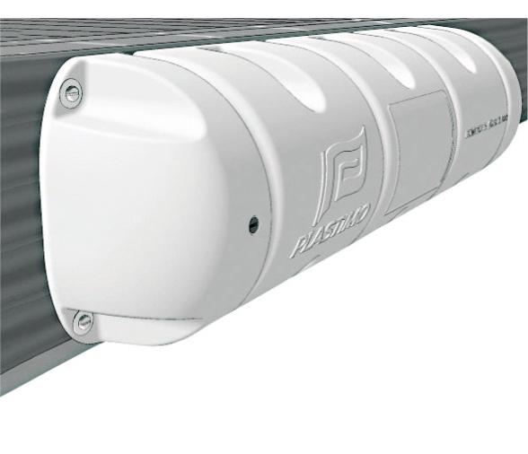 Bumper 1-2 Espuma 25 x 90 cm Blanco