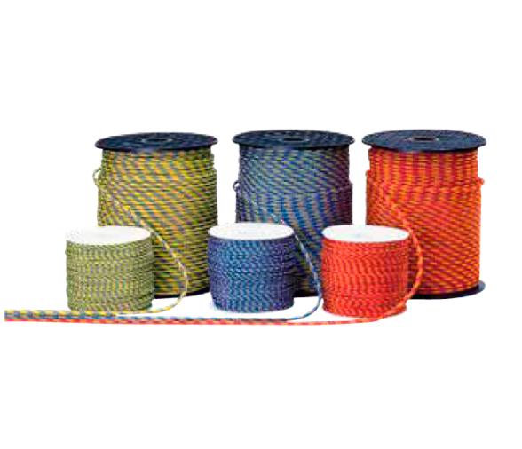 Cabito Poliester Azul-Amarillo 2mm-3mm