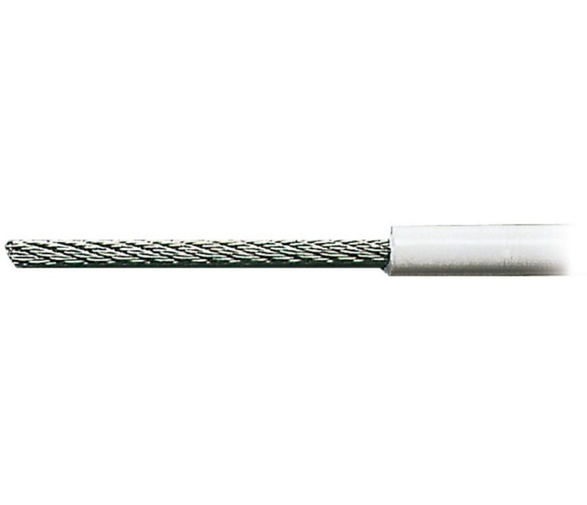 Cable Acero Inoxidable 316  Forrado en PVC 1x19 venta por mt