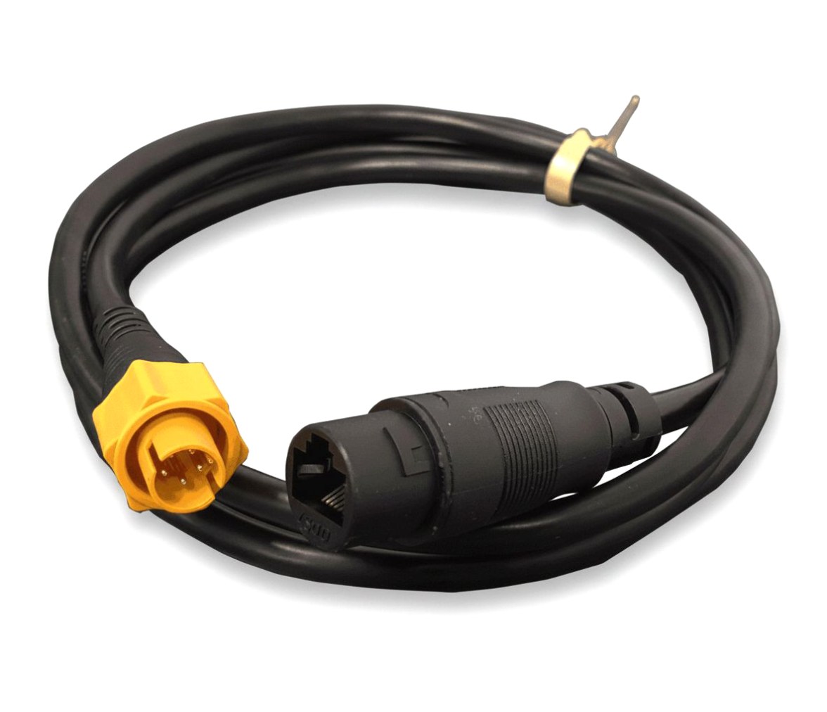 Cable Adaptador Ethernet RJ45 a 5 Pines, 1.5m con Protección Estanca