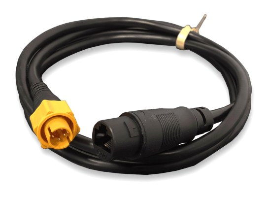 Cable Adaptador Ethernet RJ45 a 5 Pines, 1.5m con Protección Estanca
