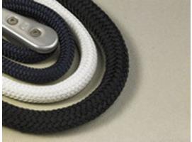 CABO DE AMARRE POLIESTER TRENZADO DOBLE BLANCO