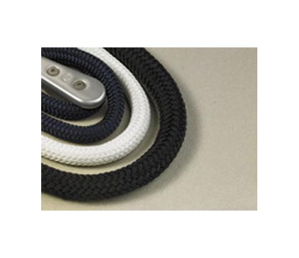 Cabo de Amarre Poliester Trenzado Doble Blanco