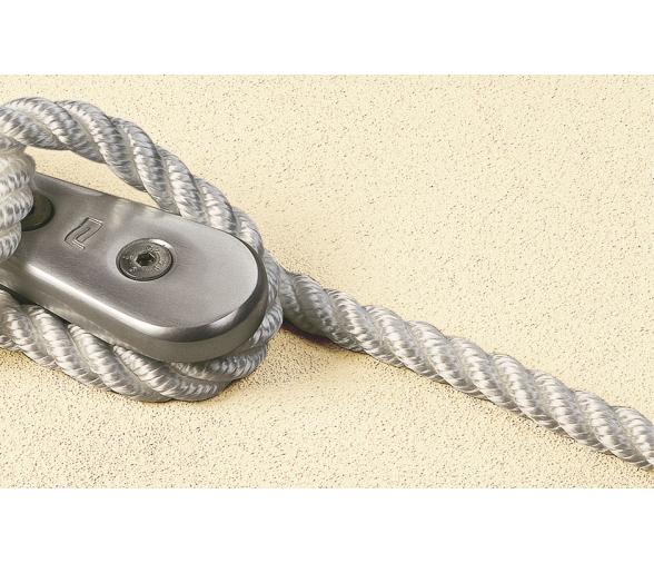 Cabo de Amarre y Fondeo Poliamida 3 Torones Blanco