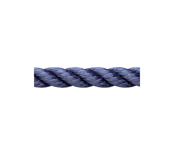 Cabo de Amarre y Fondeo Poliester Azul Navy Liros