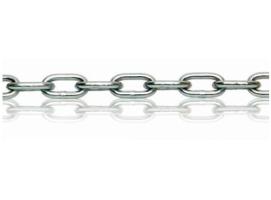 Calibrated Stainless Steel Chain DIN 766 5 mm