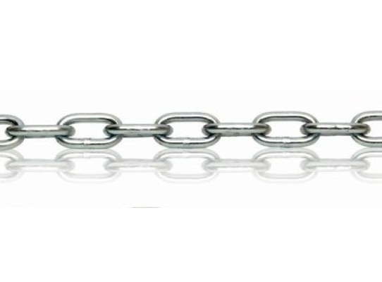 Cadena Calibrada Inox AIS 316 DIN766 DE 4mm - 1 Metro