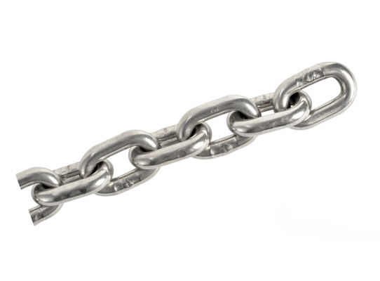 Cadena Calibrada Inox ISO 10 mm