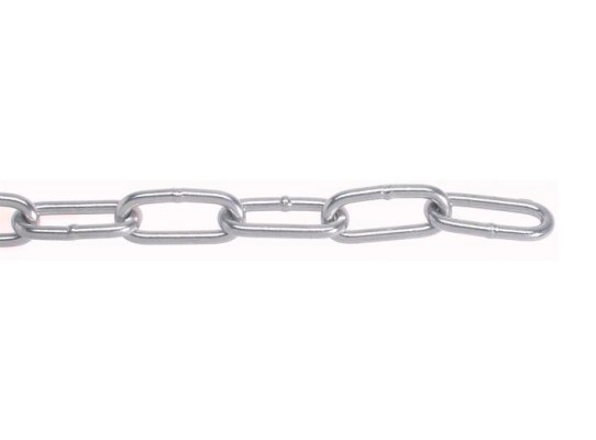 Cadena Eslabones Largos, Similar a DIN 5685-C Acero Inoxidable AISI 304