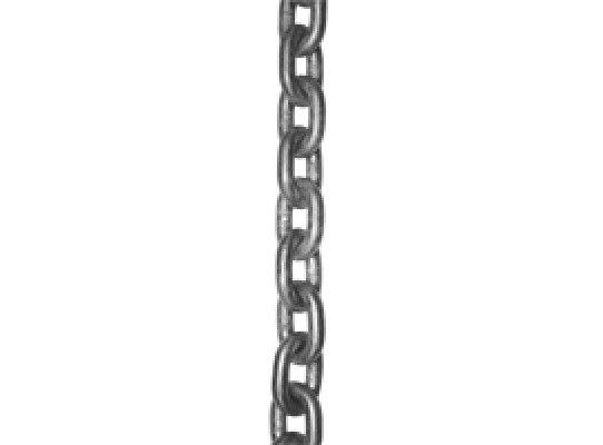 Hot dip galvanized chain DIN5685A, Genovese