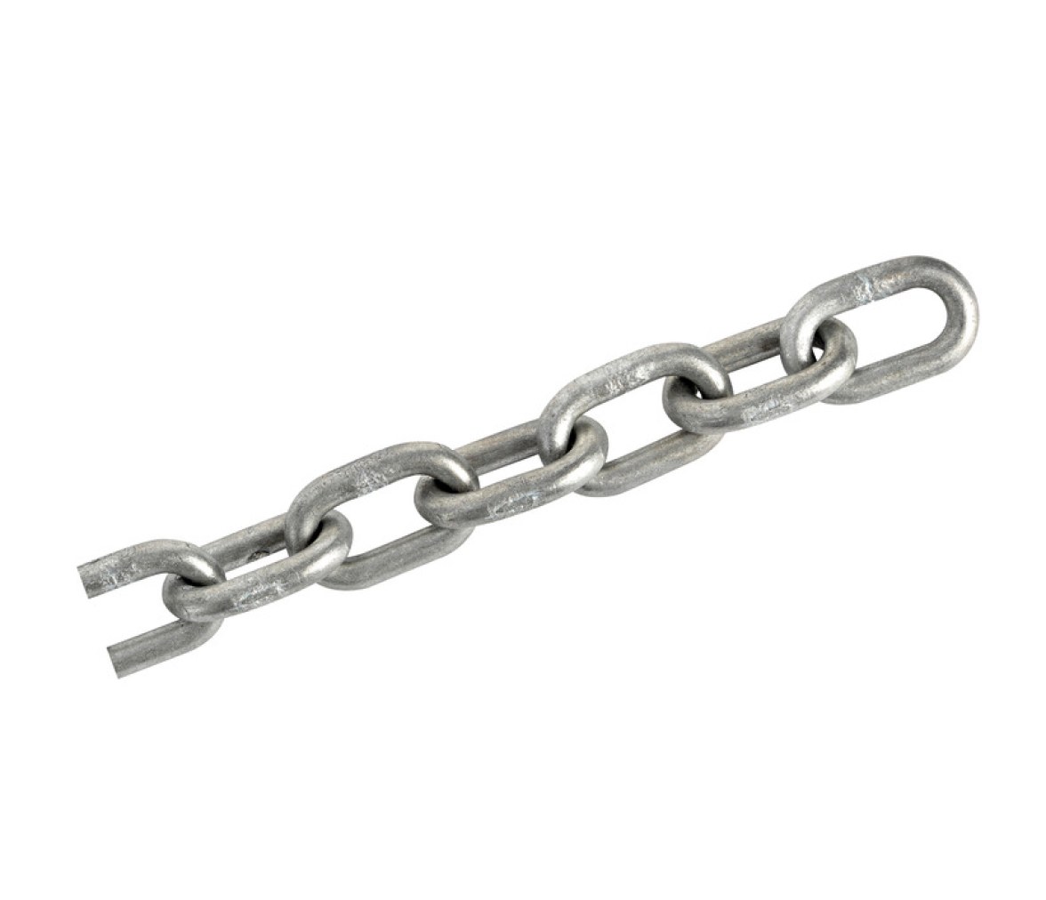 Cadena Galvanizada Calibrada 10 mm DIN766 50 m