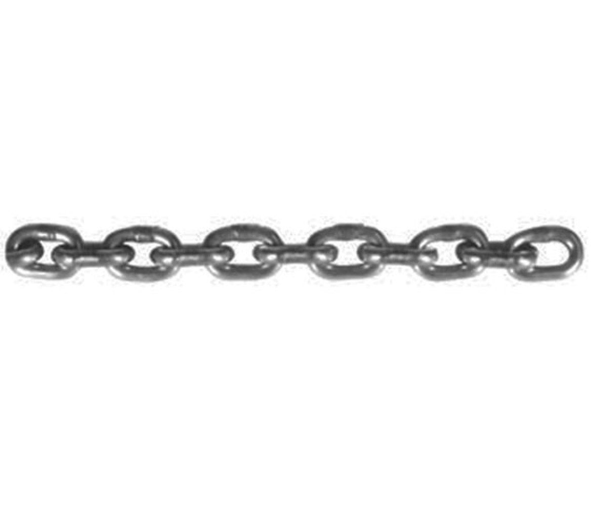 Cadena no Calibrada Galvanizada DIN 763  8 mm - 1 Metro