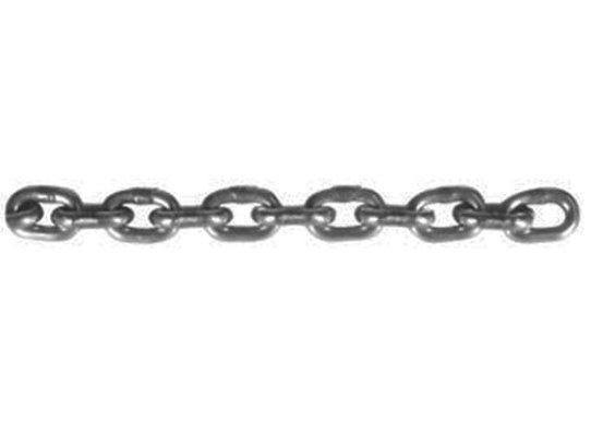 DIN 763 8 mm - 1 Meter Hot Dipped Galvanized Chain