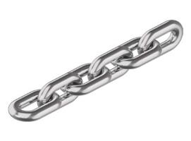 Cadena Calibrada Inox DIN 766 8 mm AIS 316