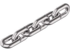 2 mm Genovese Chain Stainless Steel - 1 Meter