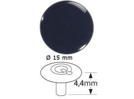 CAF Broche Hembra Parte Superior Inox 316 Azul Navy