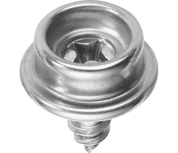 CAF Broche Macho con Tornillo en Acero Inox 10mm