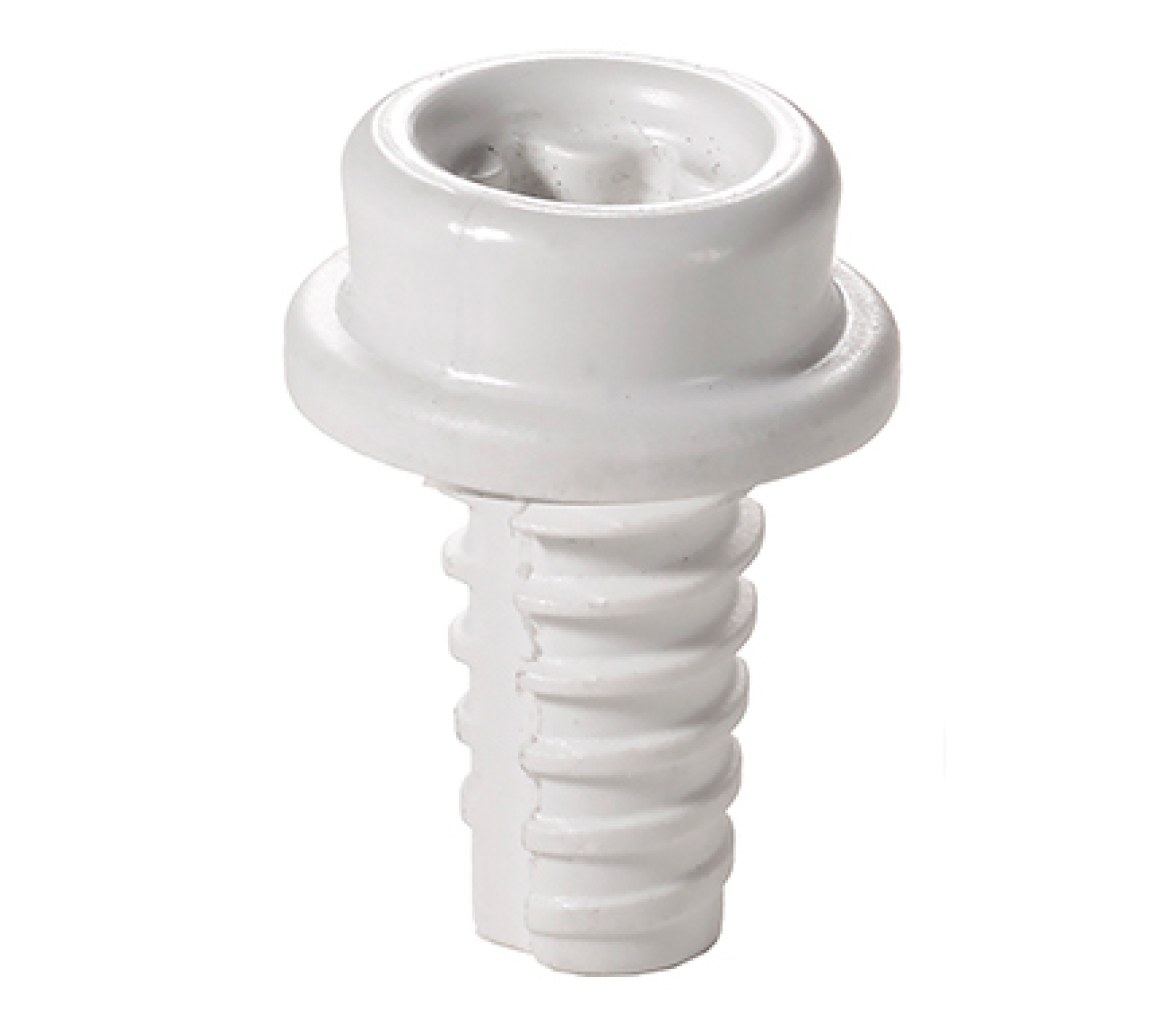CAF Broche Macho en Composite Blanco 10mm Autoroscante