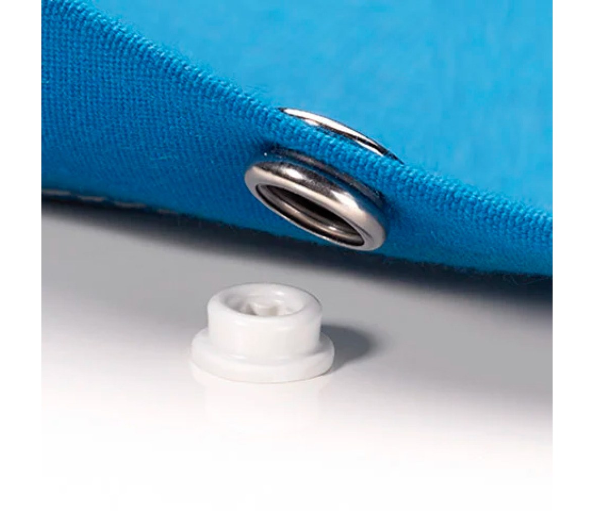 CAF Broche Macho en Composite Blanco 10mm Autoroscante