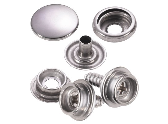 Broche Macho con Tornillo en Acero Inox
