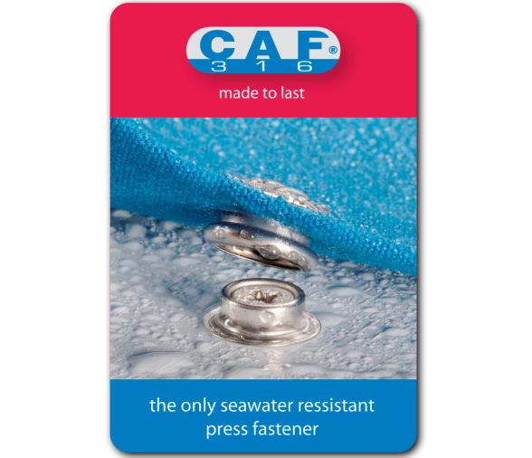 CAF Broche Macho con Tornillo 16mm - Inoxidable