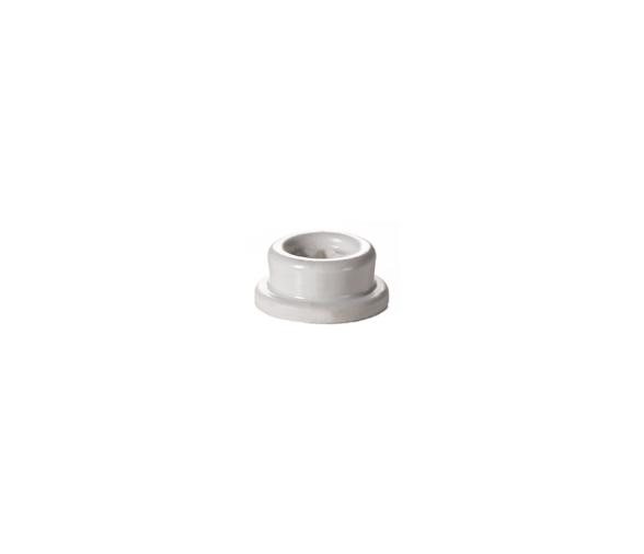 CAF Broche Macho con Tornillo M6 Composite Blanco 10mm