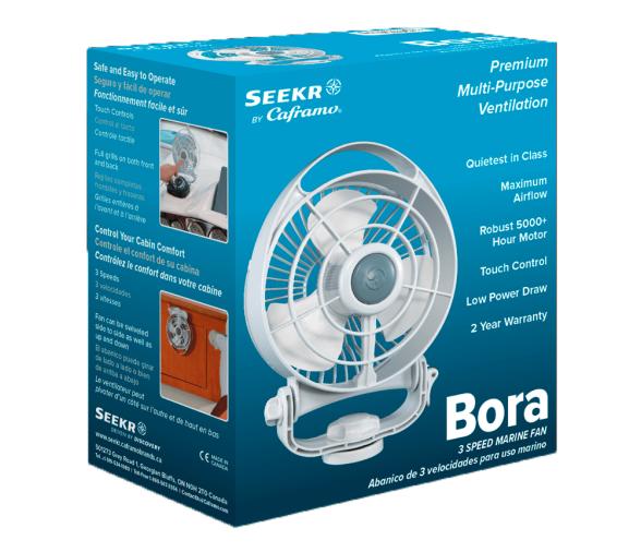 Caframo Ventilador Bora 24V Negro