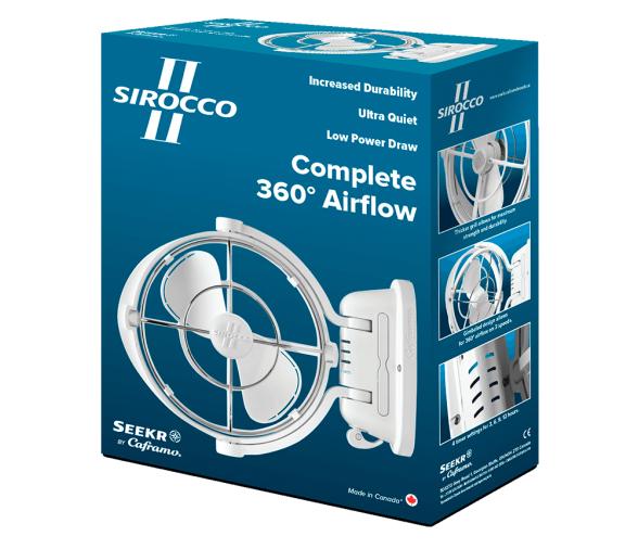 Caframo Ventilador Sirocco II Blanco