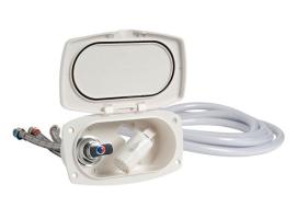 Caja con Ducha New Edge Manguera PVC con Mezclador