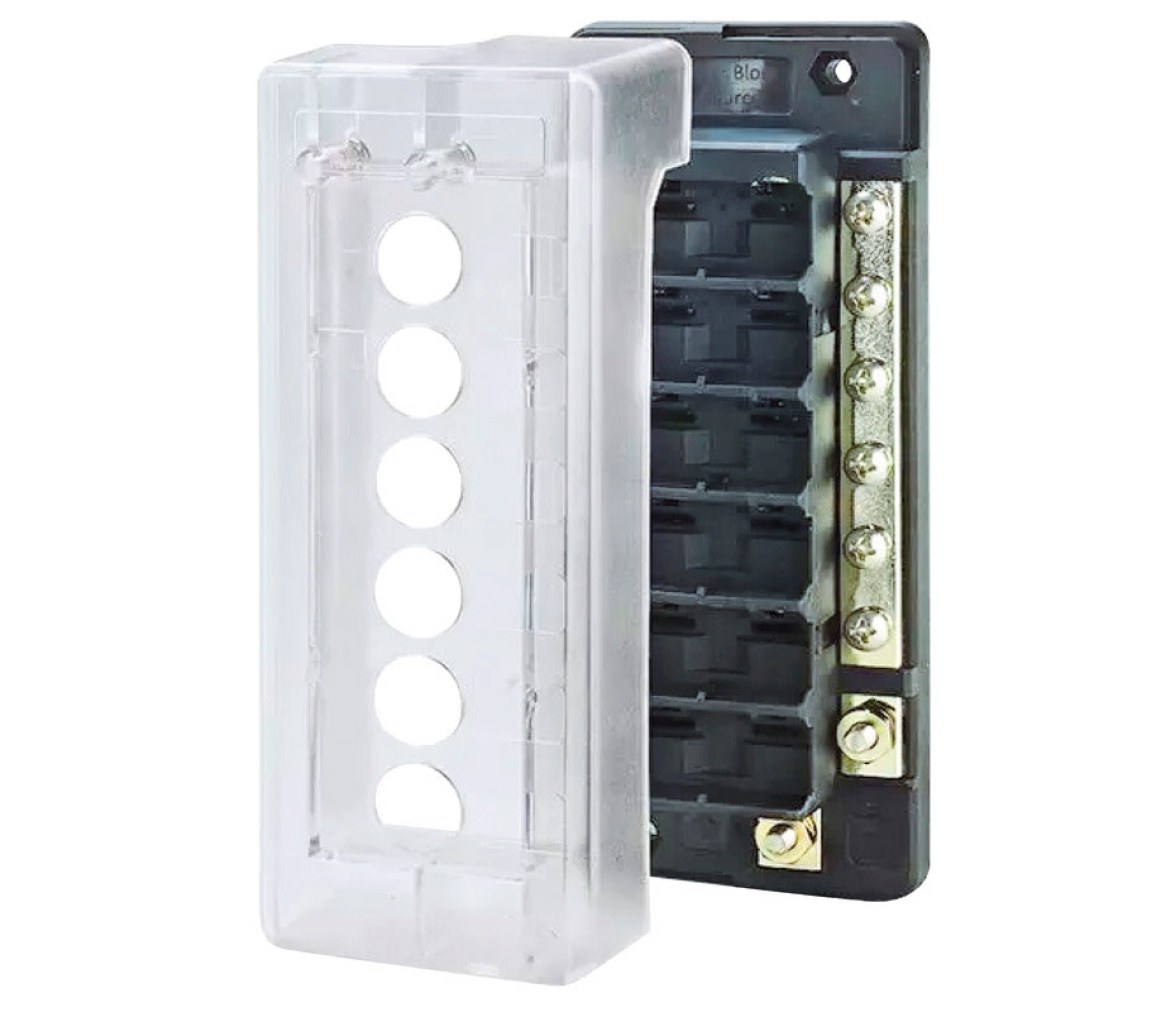 Caja de portafusibles para disyuntor