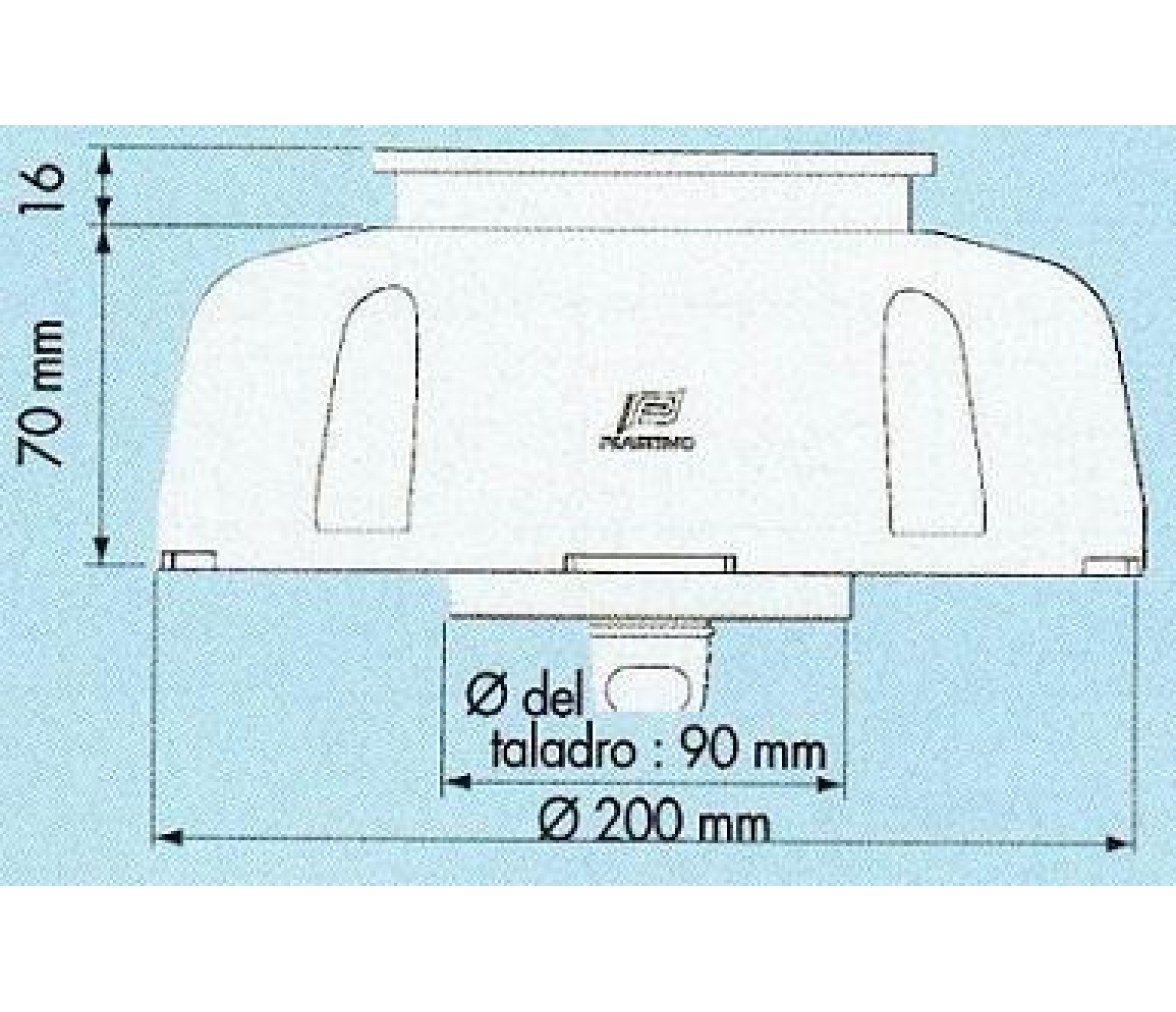 Caja Dorada Cooln Dry Plastimo