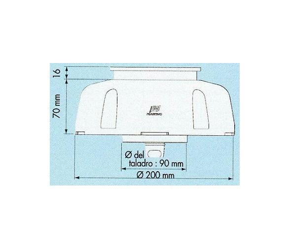 Caja Dorada Cooln Dry Plastimo
