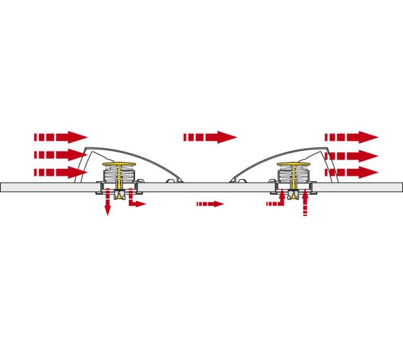 Caja Dorada Perfilada Plastimo