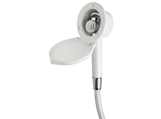 Shower Box White Finish PVC Wall Mounting