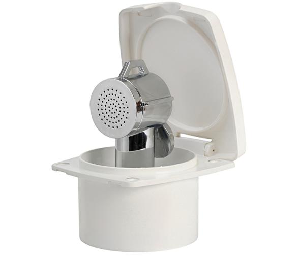 Caja Ducha Blanca con Pomo Ducha Niagara