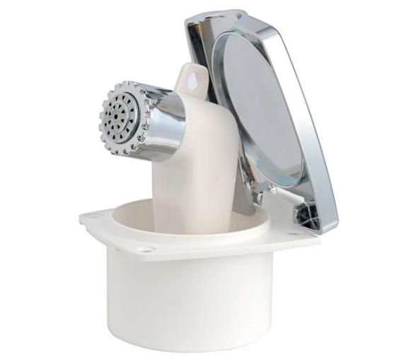 Caja Ducha Cromada con Pomo Ducha Osculati