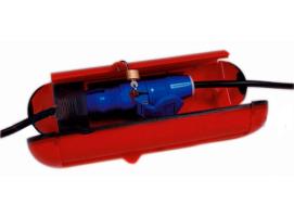 Caja Estanca para Enchufe Pantalan con Candado