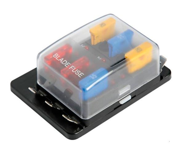 Caja Fusibles con Indicadores LED