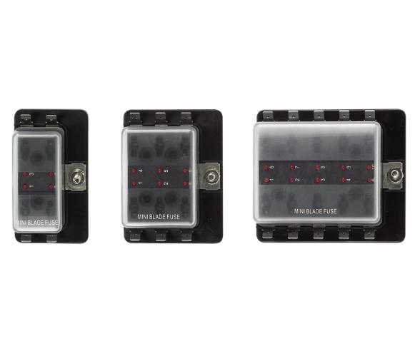 Caja Fusibles con Indicadores LED