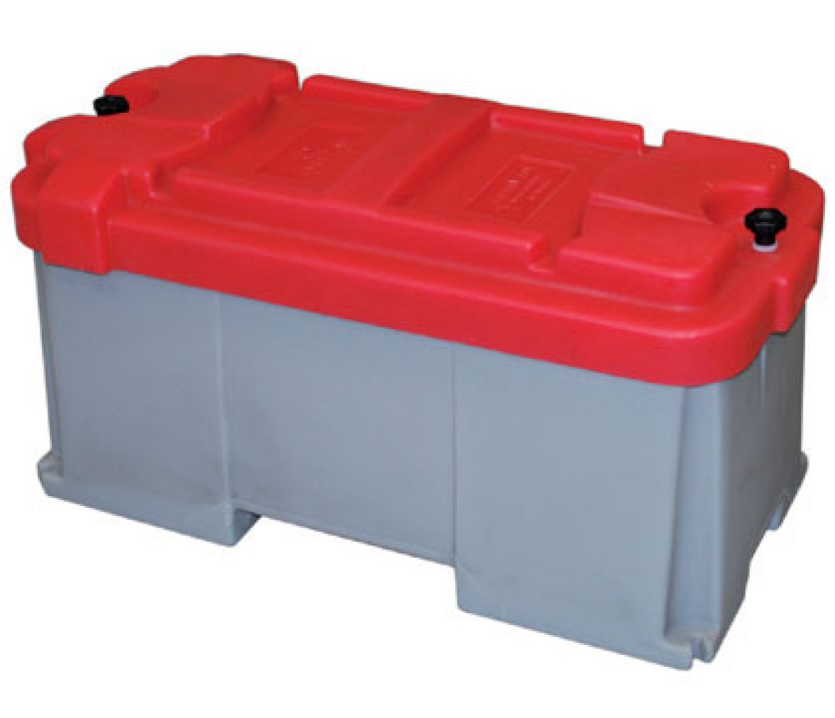 Caja para Baterias de 120 A 200amp. 1 bateria