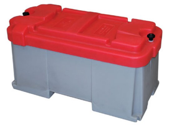 Caja para Baterias de 120 A 200amp. 1 bateria
